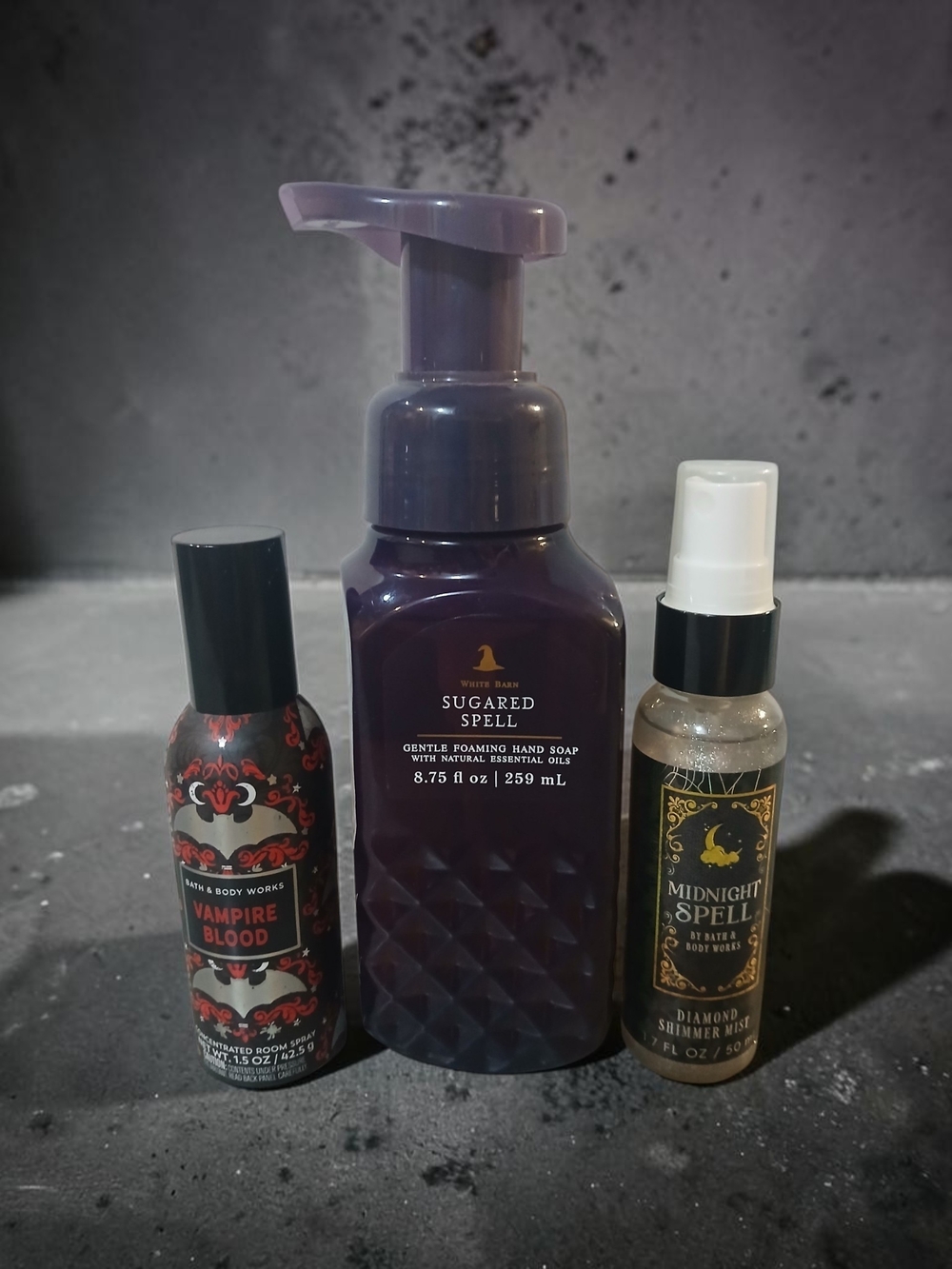 Bath & Body Works Sugared Spell Foaming Hand Soap - Purple Bottle